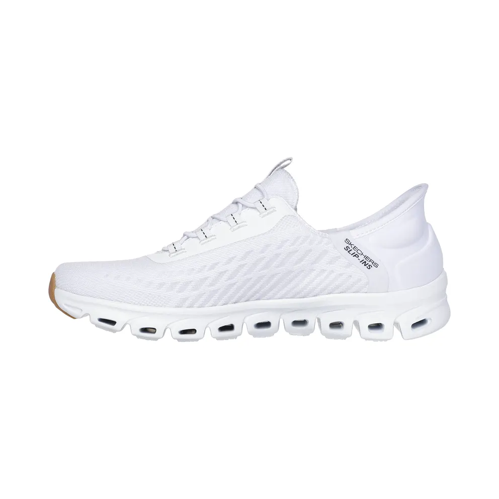 Skechers Slip-ins: Glide-Step – Tranquility – White / Black – “White” (104574 WBK)