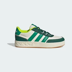 adidas Breakbase Shoes Kids “Off White / Collegiate Green / Court Green” (JP9930)