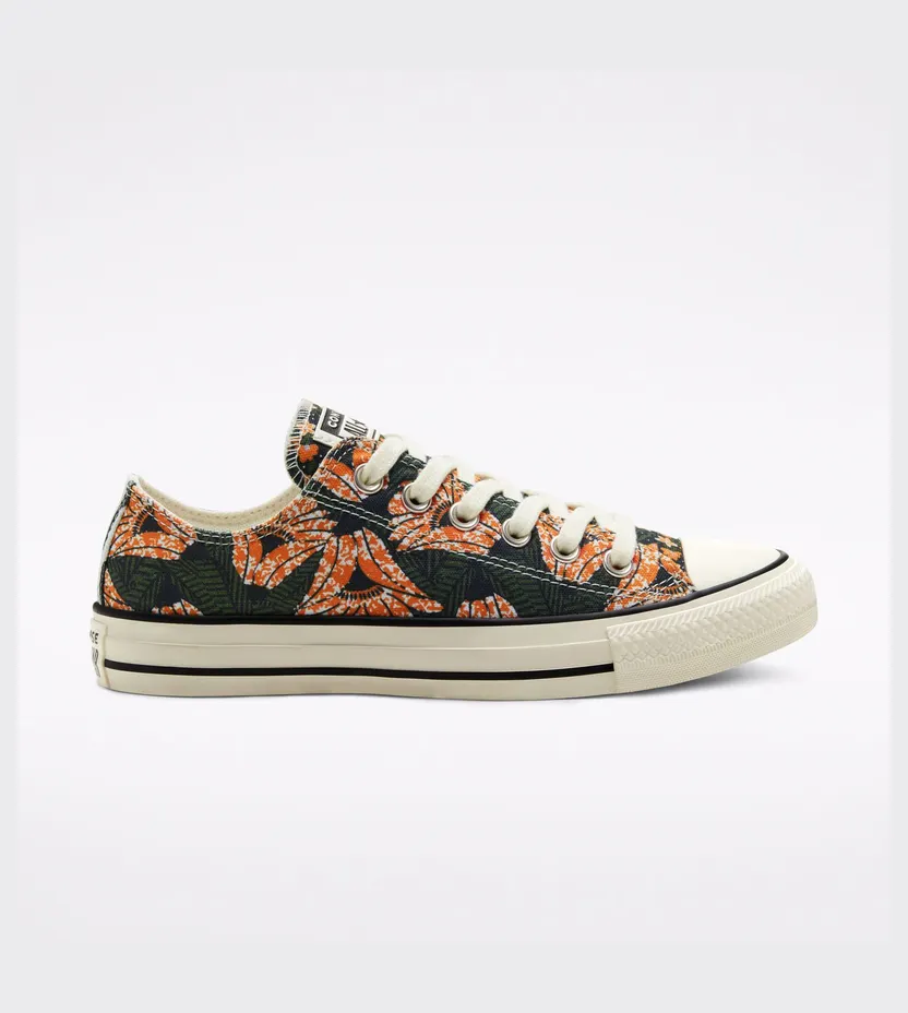 Converse Twisted Summer Chuck Taylor All Star Low Top voor dames Egret/multi/black (568296C)