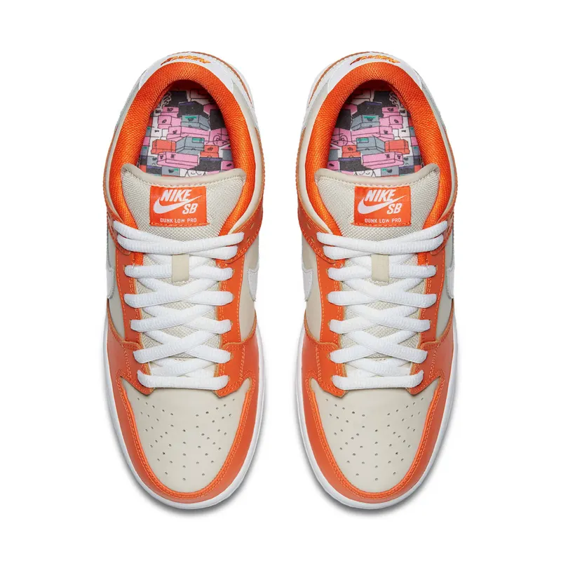 Nike Dunk SB Low Orange Box Safety Orange/White-Cream (313170-811)