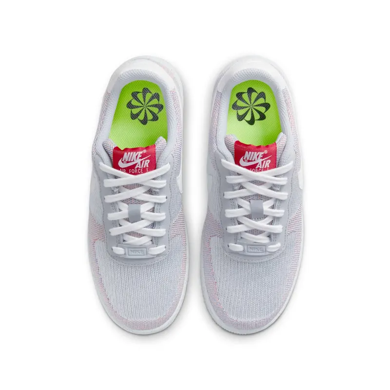 Nike Air Force 1 Crater Flyknit GS “Wolf Grey” (DH3375-002)