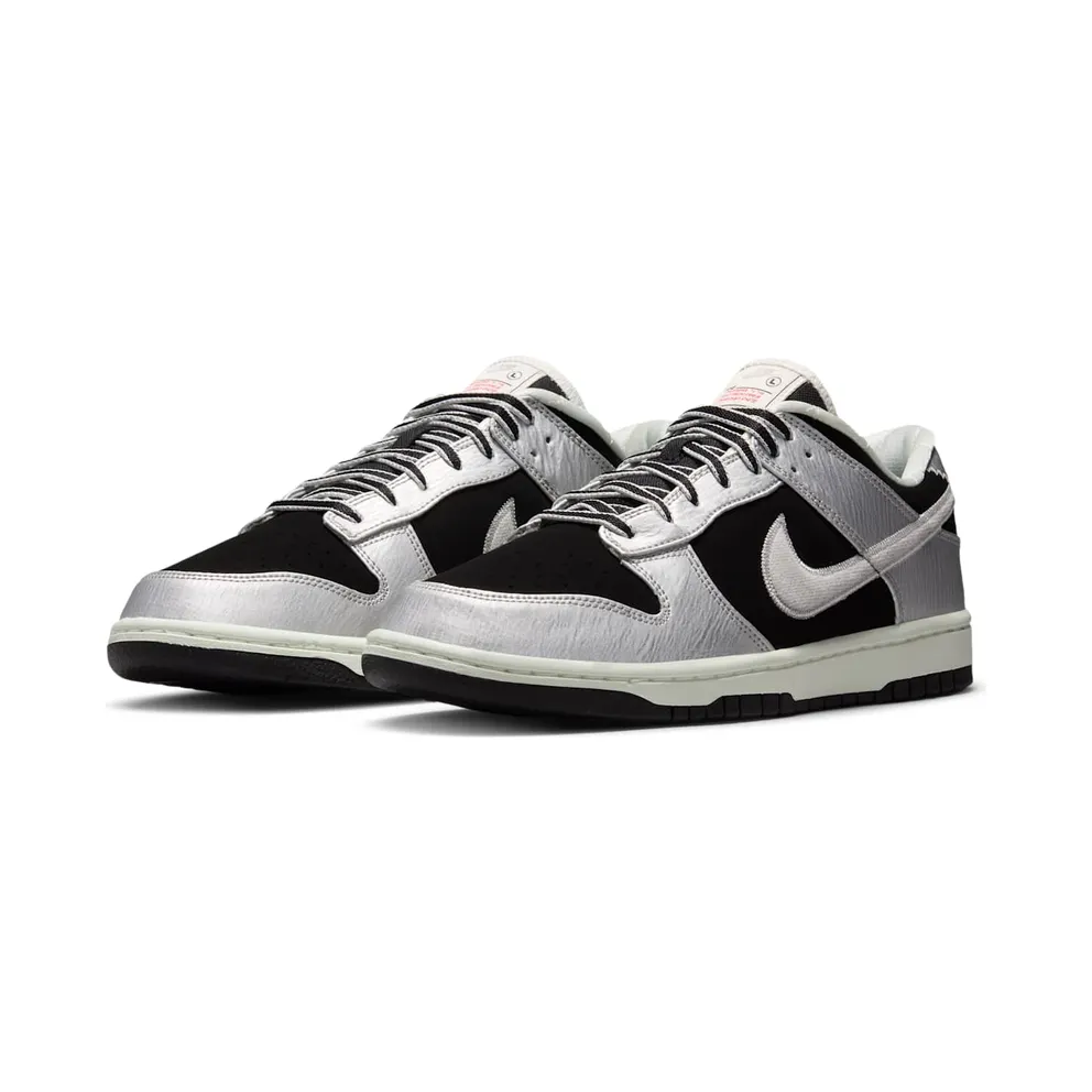 Nike Dunk Low Retro “Starter Jacket Metallic Silver Black” (IM4413-001)