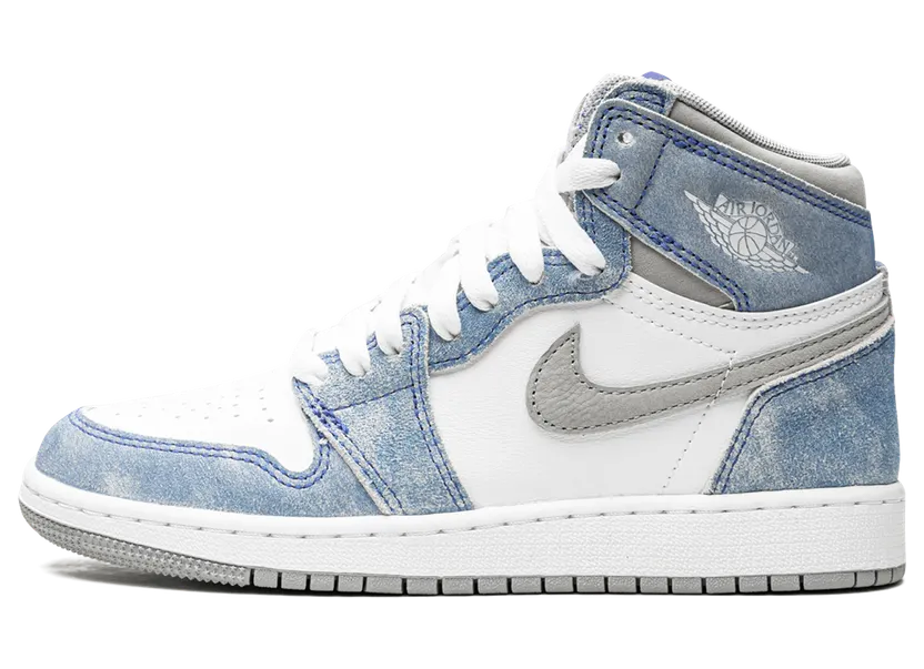 Jordan 1 Retro High Hyper Royal Smoke Grey (GS) (575441-402)