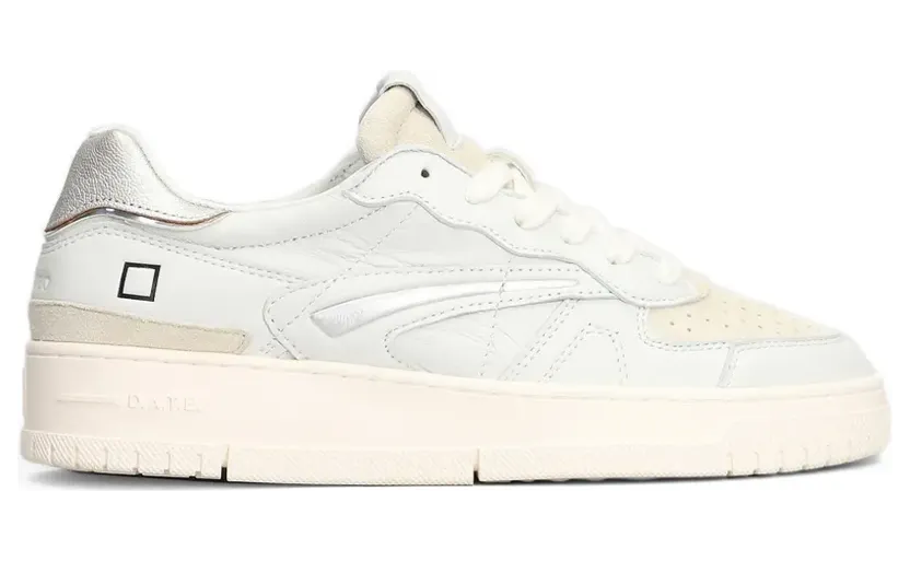D.A.T.E. Torneo Pure panelled sneakers – Wit (W451TPCAWS)