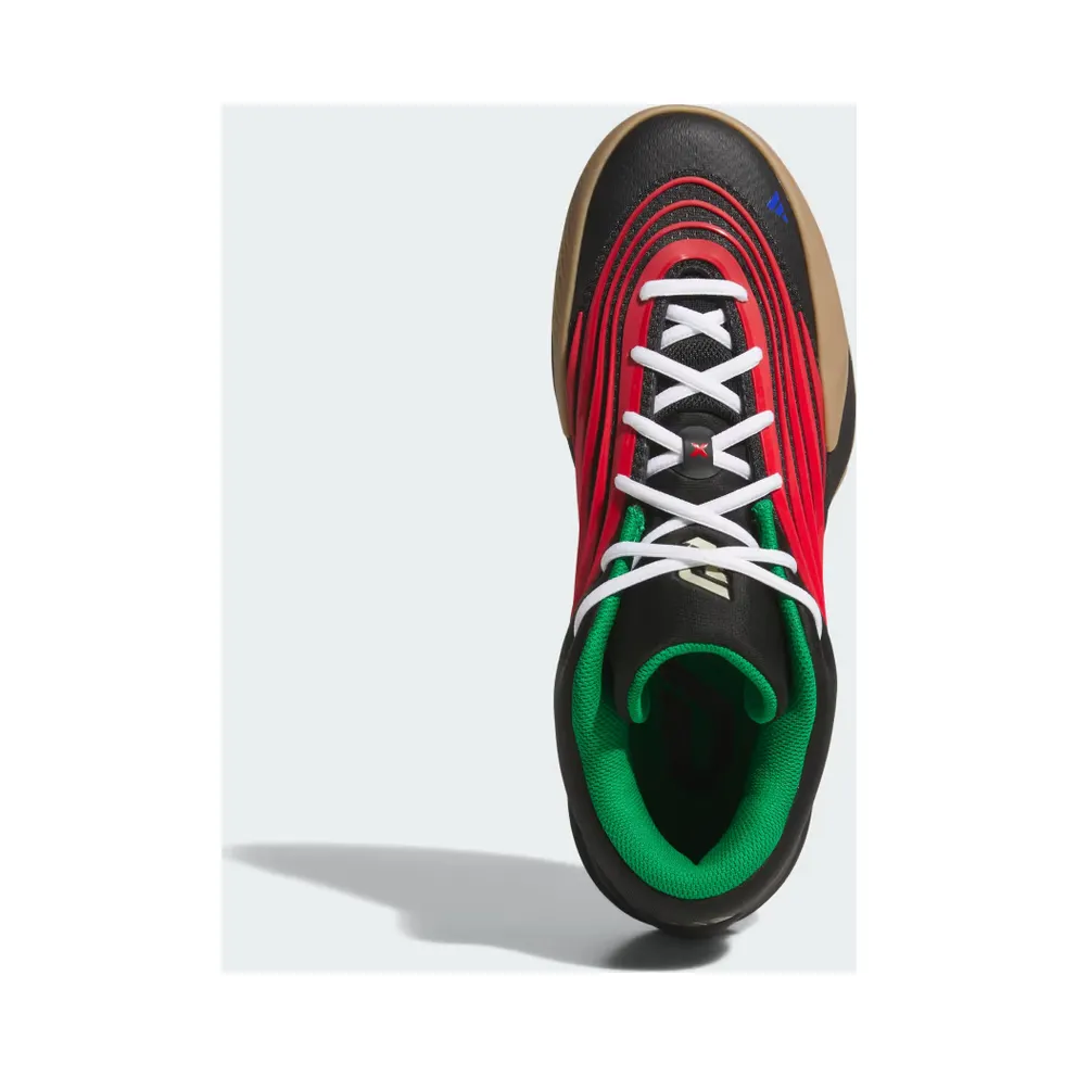 adidas Dame X “Core Black / Pure Ruby / Gum” (KI1625)