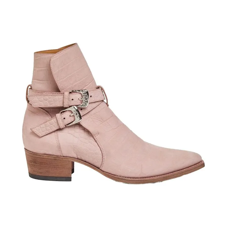 AMIRI Jodhpur Boots Salmon Croc (Y0F20425CN-SAL)