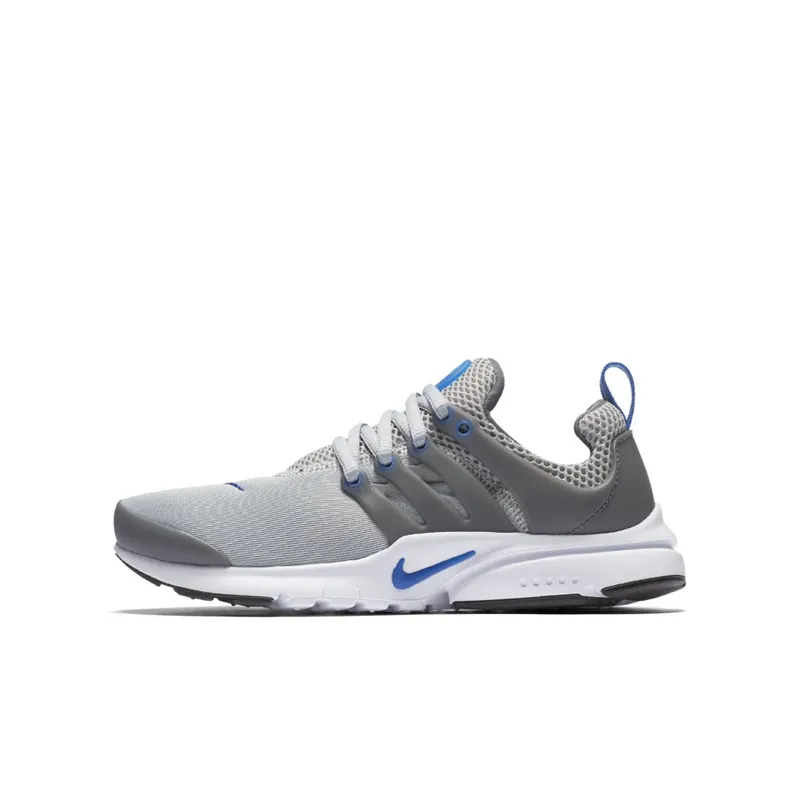 Nike Air Presto Wolf Grey Game Royal (GS) Wolf Grey/Game Royal-Dark Grey-Black (833875-014)