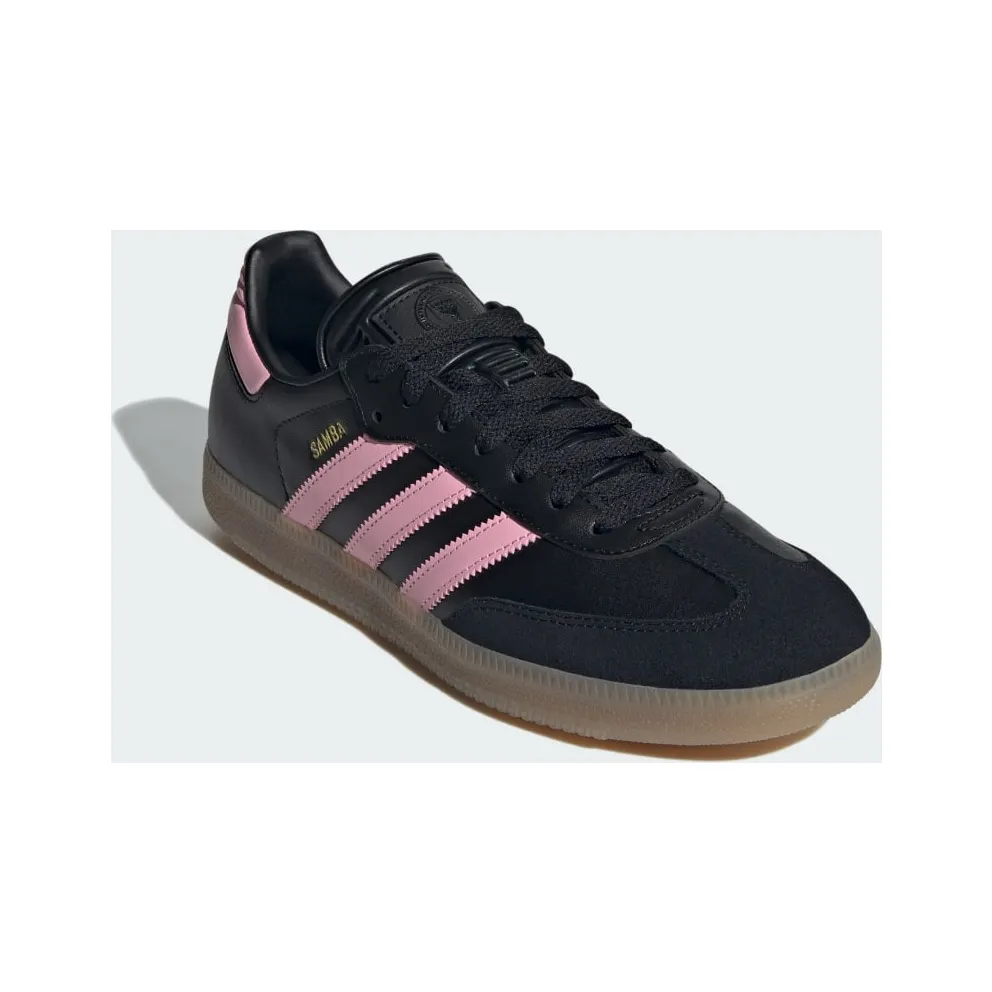Adidas Samba Inter Miami CF Indoor Football Boots Core Black / Light Pink / Gum (IH8157)