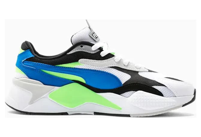 Puma RS-X3 Puzzle Soft Blauw/Wit (368826-01)