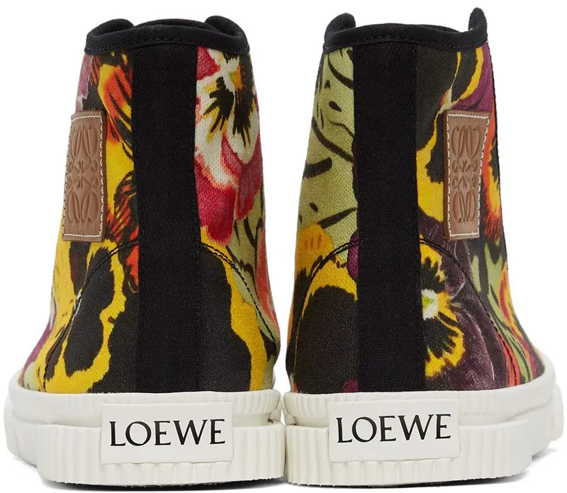 Loewe Multicolor Pansies High 8894 Pink Multitone (L815282X41)