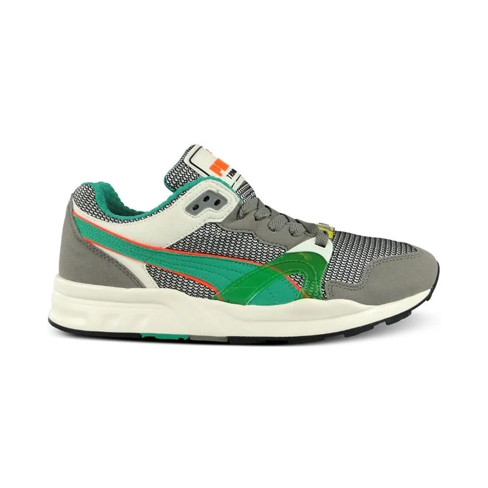 Puma Trinomic XT 1 Plus OG Grey Green Steeple Gray/Vivid Green (357091-01)