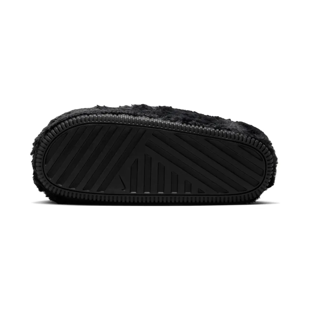 Nike Calm Mule Fur “Black” (FZ3119-001)