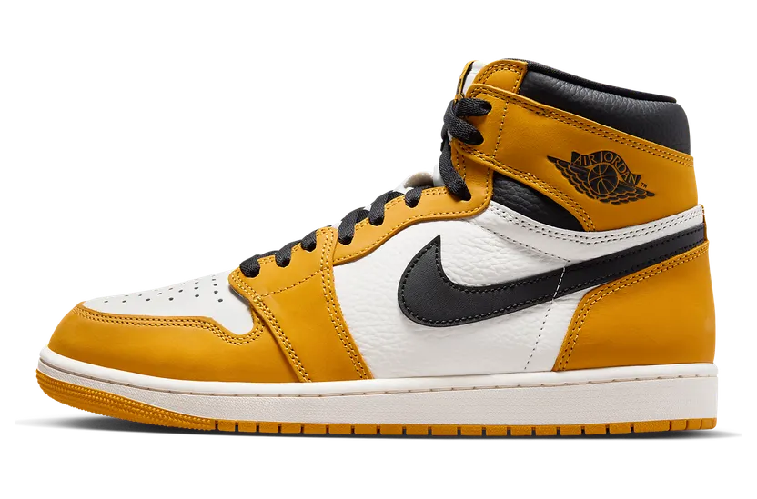 Air Jordan 1 Retro High OG GS “Yellow Ochre / Black” (FD1437-701)
