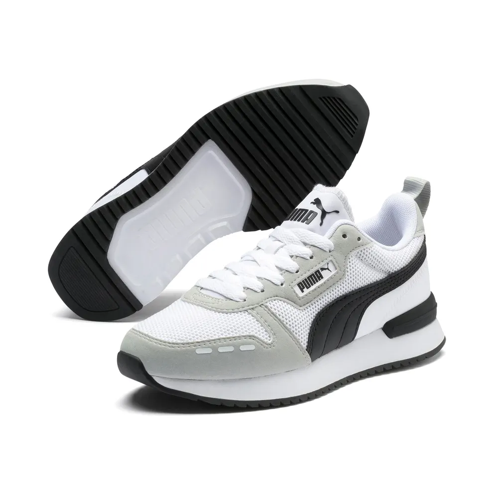 PUMA R78 Youth White/Gray Violet/Black (373616-02)