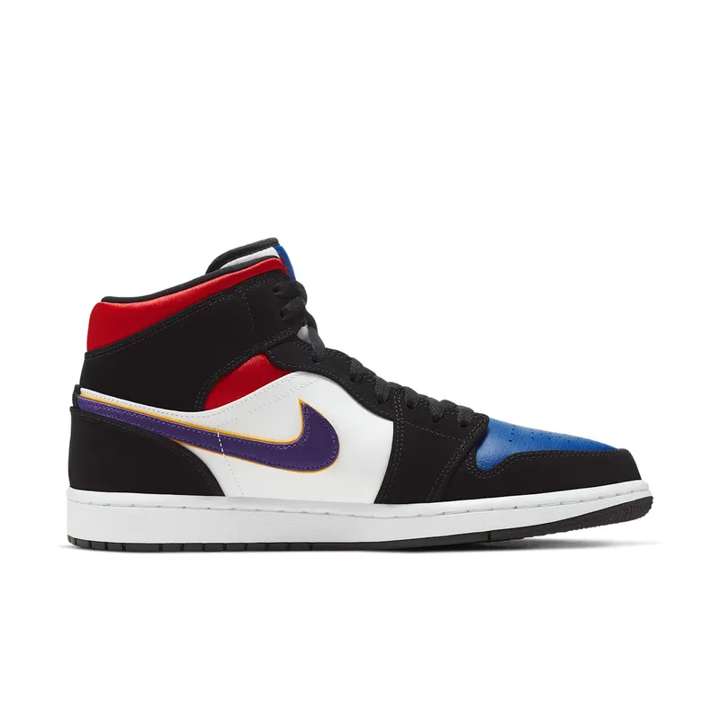Air Jordan Nike AJ I 1 Mid ‘Lakers Top 3’ (2019) (852542-005)