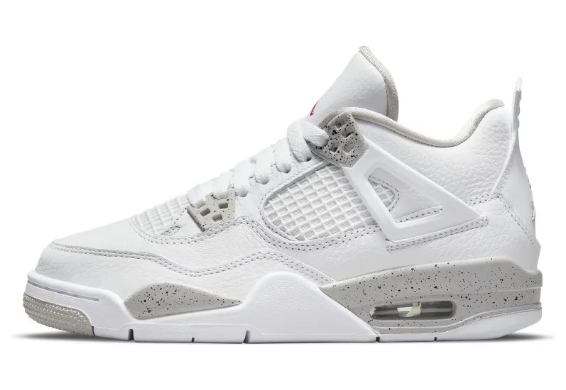 Air Jordan 4 Retro Tech White (GS) (2021) (DJ4699-100)