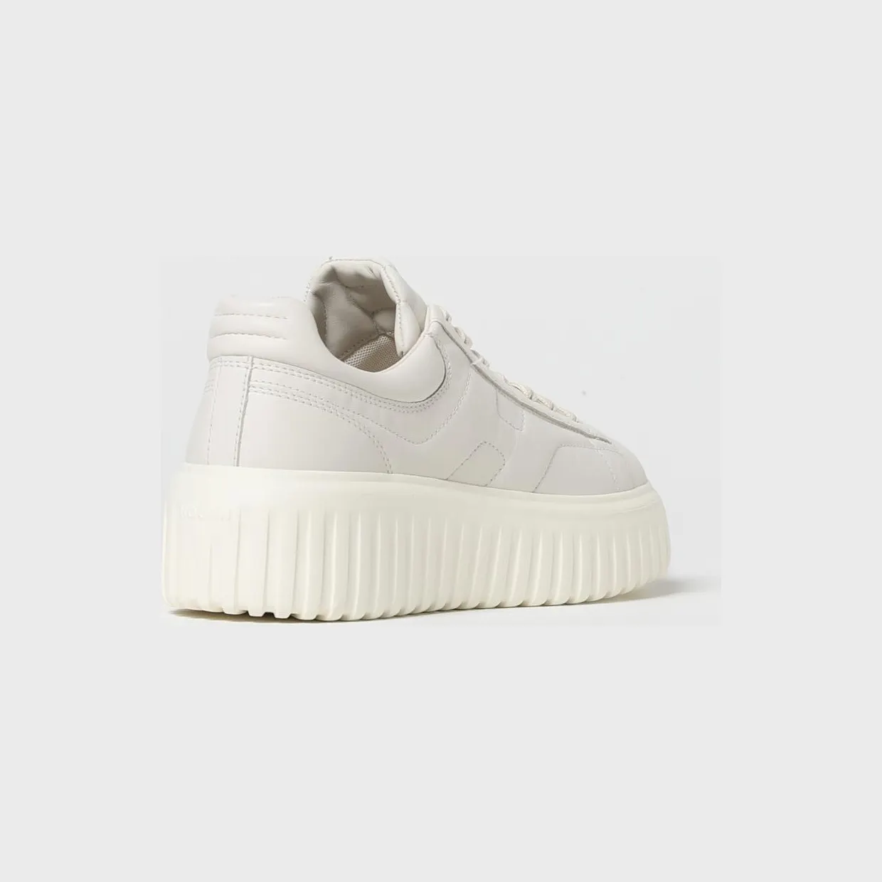 Hogan Nappa Leather Sneakers Yellow Cream (HXW6450FC60LE9B013) (2)