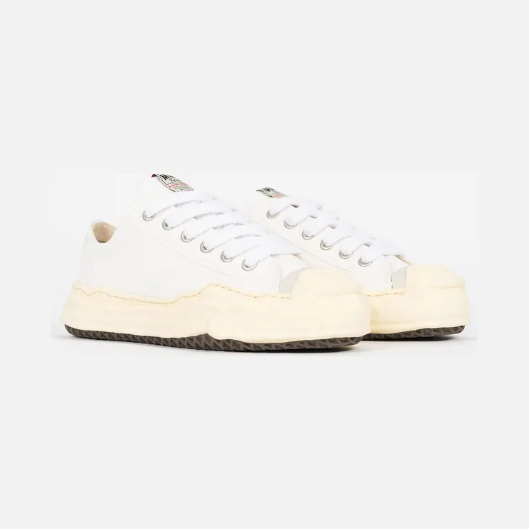 Maison Mihara Yasuhiro Hank VL OG Sole Canvas Low White (A09FW734-WHT)