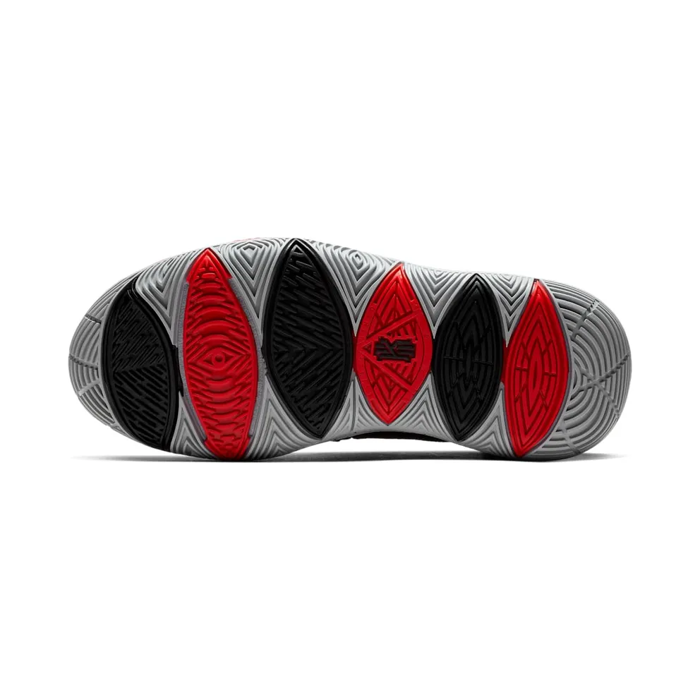 Nike Kyrie 5 Bred (GS) University Red/Black-Pure Platinum (AQ2456-600)