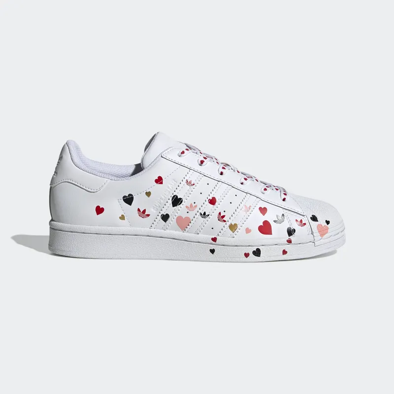adidas Superstar Valentines Day 2020 (W) Cloud White/Core Black/Glory Pink (FV3289)