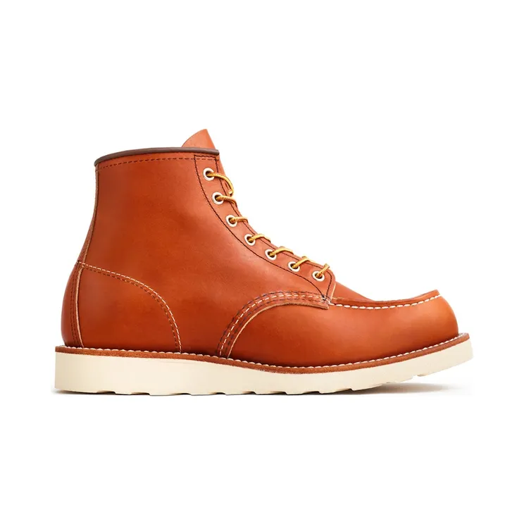 Red Wing Shoes Classic Moc 6-Inch Boot Heritage #875 Oro Legacy Leather (00875-ORO)
