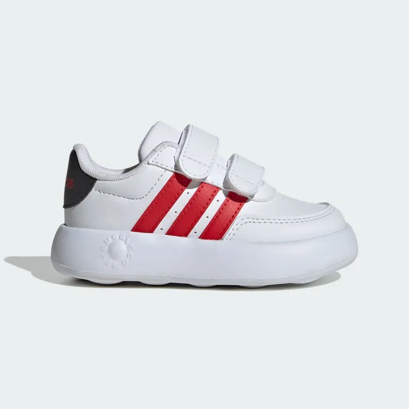 Adidas Breaknet 2.0 Kids Cloud White / Better Scarlet / Carbon (JH6678)