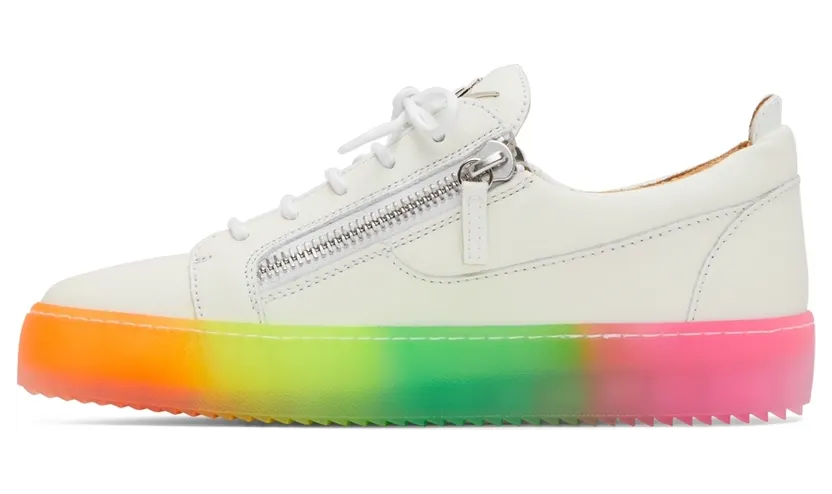 Giuseppe Zanotti White Frankie Sneakers (RU20007-92908) (3)