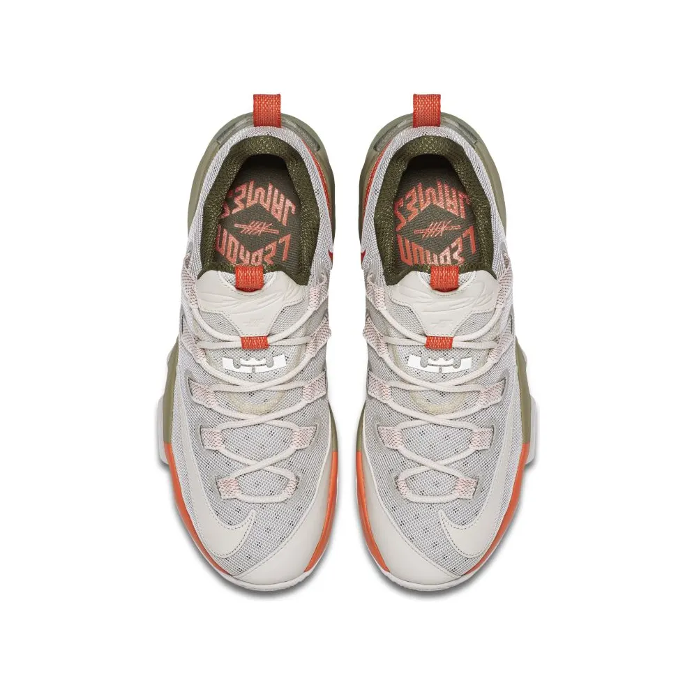 Nike LeBron 13 Low Phantom Phantom/Phantom-Neutral Olive-Turf Orange (849783-002)
