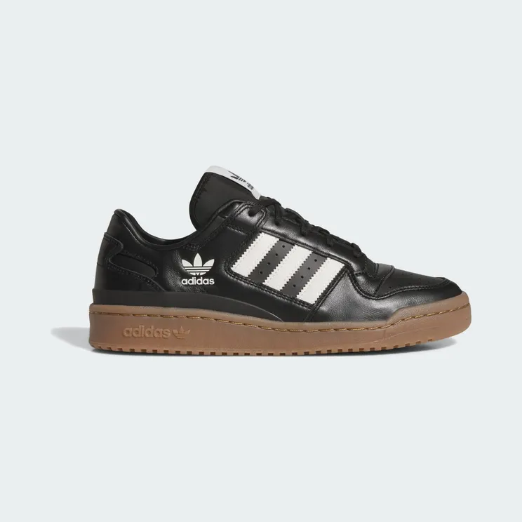 Adidas Forum Low Sneakers Core Black / Cloud White / Gum M2 (JQ0208)