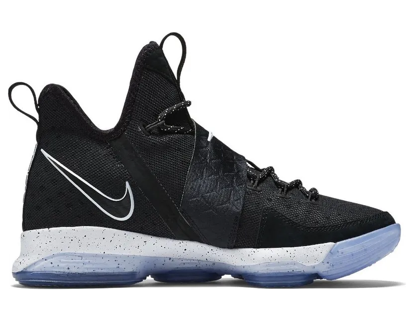 LeBron 14 “The Chasedown” White/Black-Ice (921084-002)