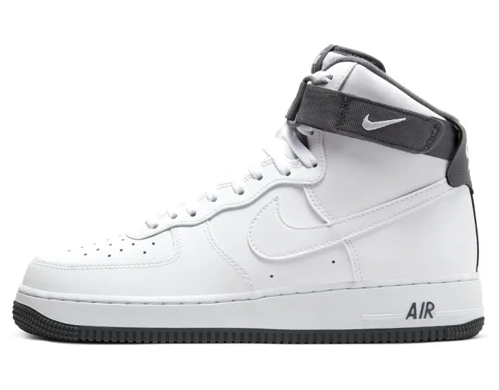 Nike Air Force 1 High White Dark Grey