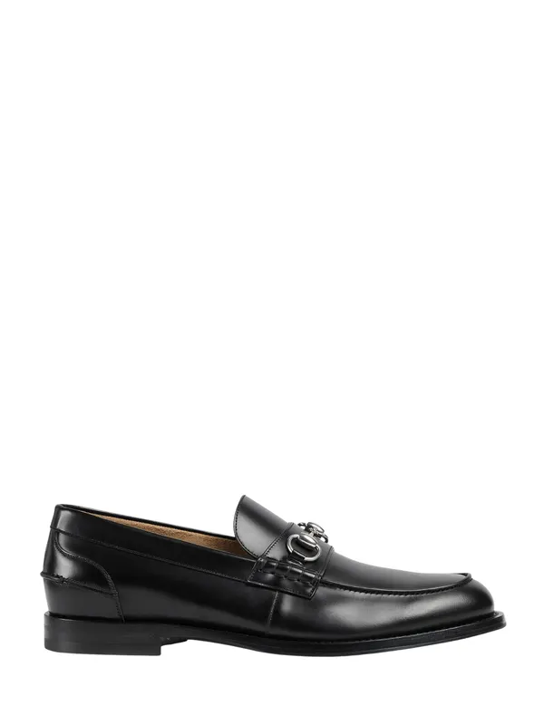 GUCCI Mocassins Avec Détail Mors Pour Homme, Taille 38.5 IT (851398AAFAR1000)
