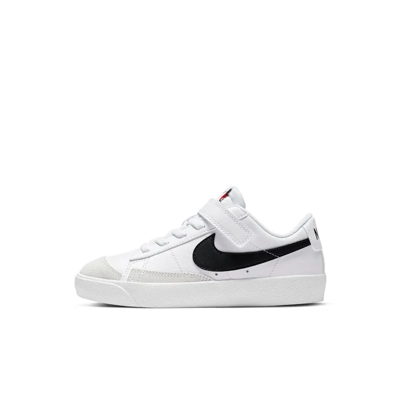 Nike Blazer Low 77 Vintage White Black (PS) White/Sail-Black (DA4075-101)