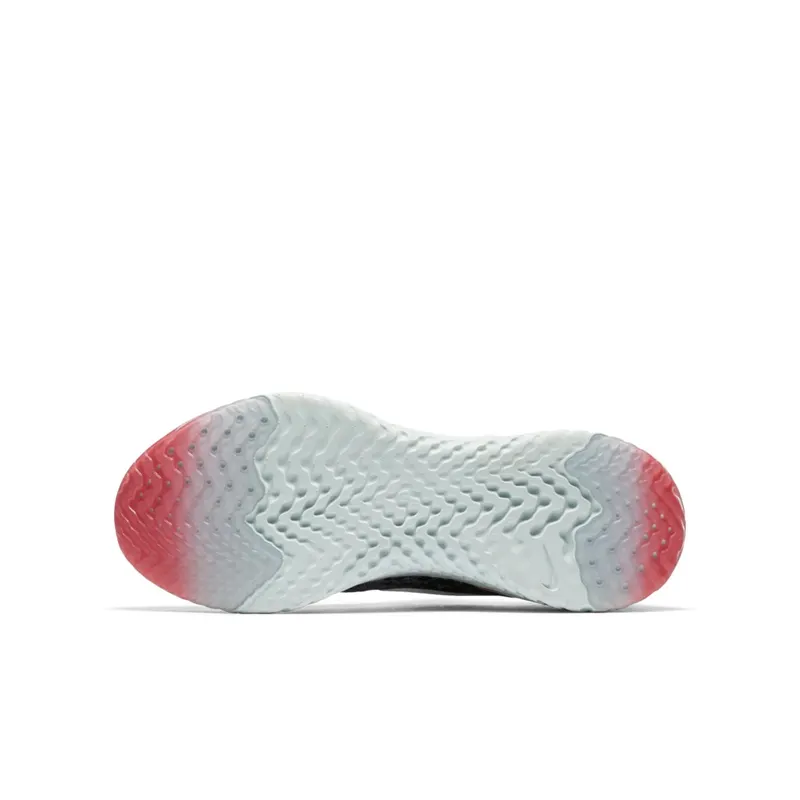 Nike Epic React Flyknit Gunsmoke Black Geode Teal (GS) Gunsmoke/Black-Geode Teal-White (943311-010)
