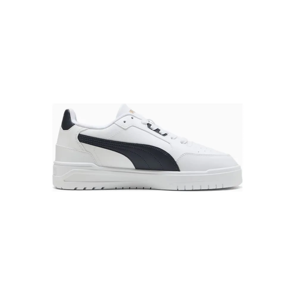 Puma Shuffle Downtown PUMA White-New Navy-PUMA Gold (402596-04)