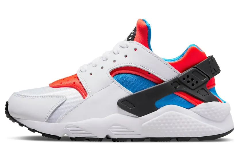 Nike AIR HUARACHE MNS “White Bright Crimson” (DV2220-100)