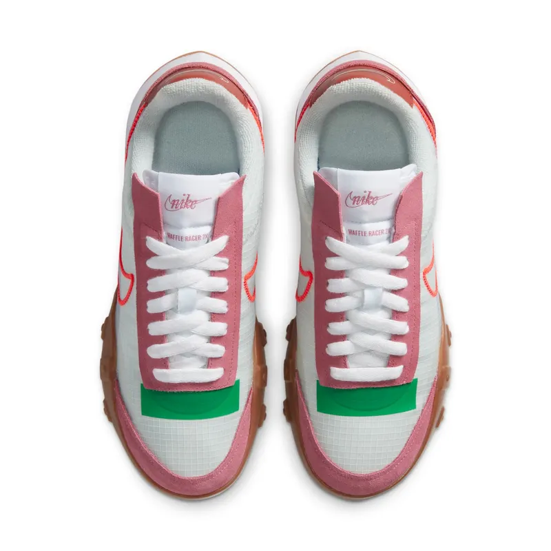 Nike Waffle Racer 2K Desert Berry (W) Desert Berry/Light Silver-White-Bright Crimson (CK6647-600)