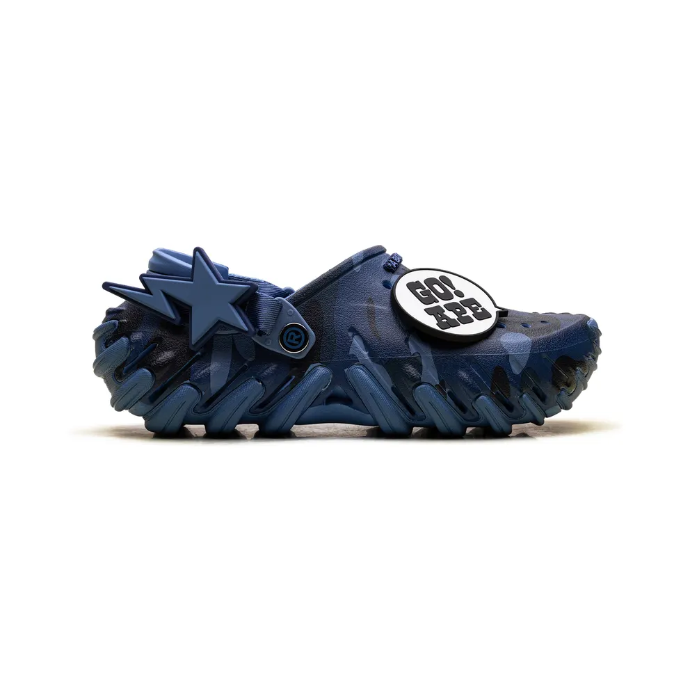 Crocs Echo RO Clog “A Bathing Ape – Blue Camo” (213140-4SN)