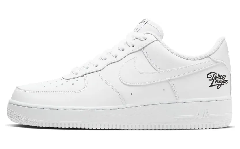 Nike Air Force 1 Low ‘Drew League’ White/White/Black (CZ4272-100)