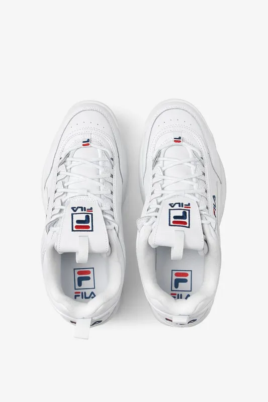 Fila Disruptor 2 Premium White Navy Red White/Fila Navy-Fila Red (1FM00139-125)