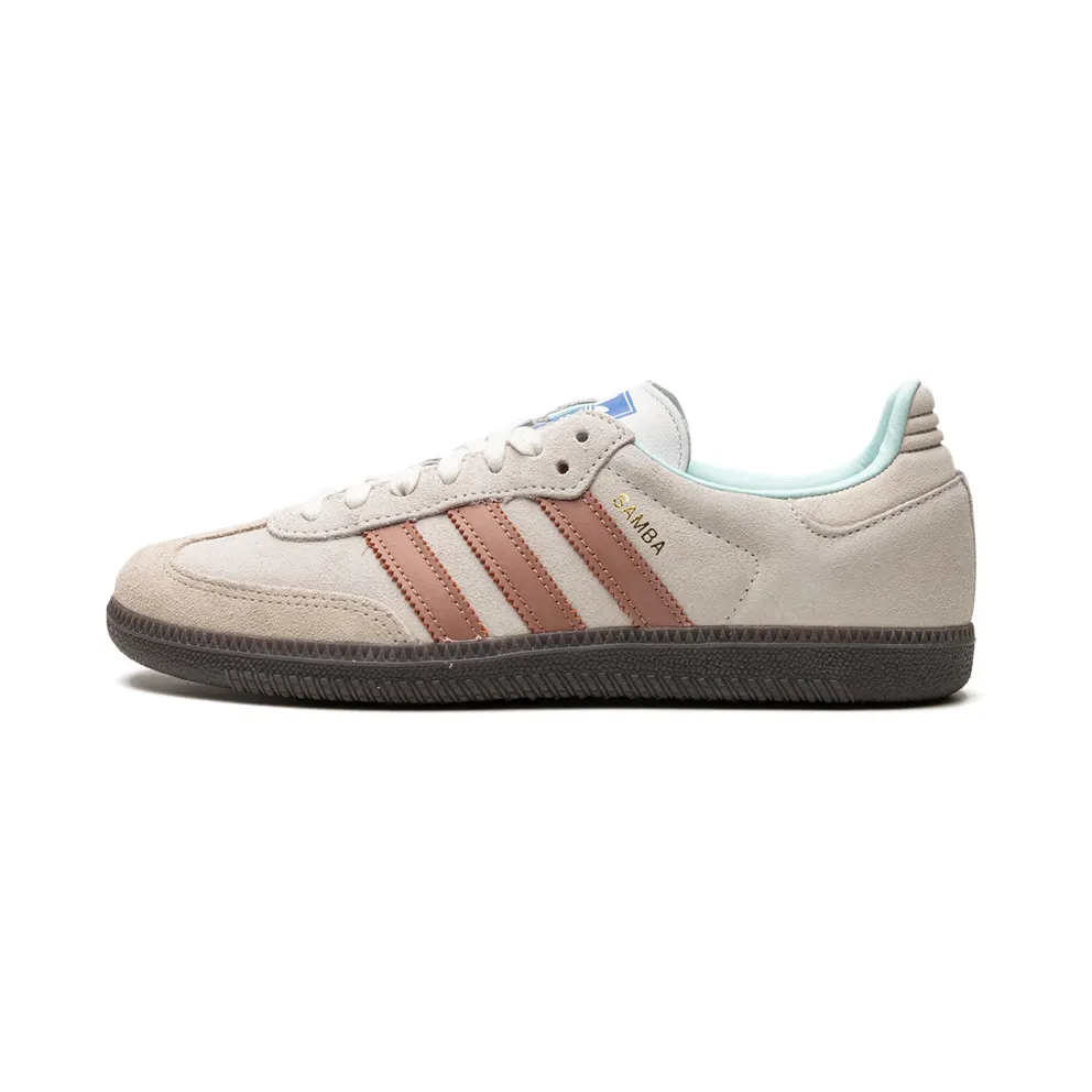 adidas Originals Samba Schuh Crystal White / Clay Strata / Gum (ID2047)
