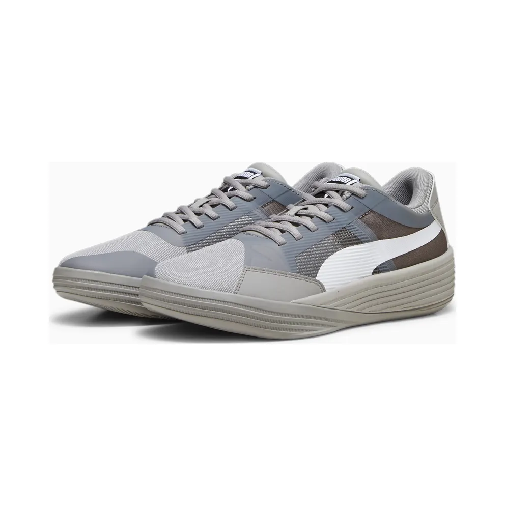 Puma Clyde All-Pro Team Basketball Shoes Grey/White (19550908)