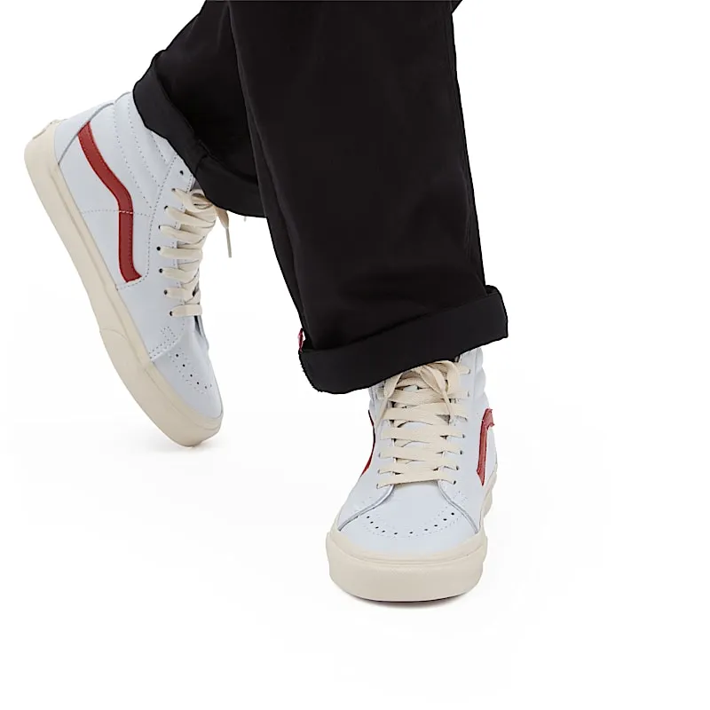 Vans Vintage Pop Sk8-hi Red – “White” (VN0007NSRED)