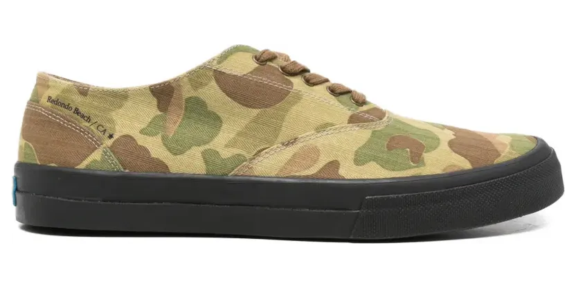 Mr. Flinks Redondo met camouflageprint “Green” (REDONDOCANVAS)
