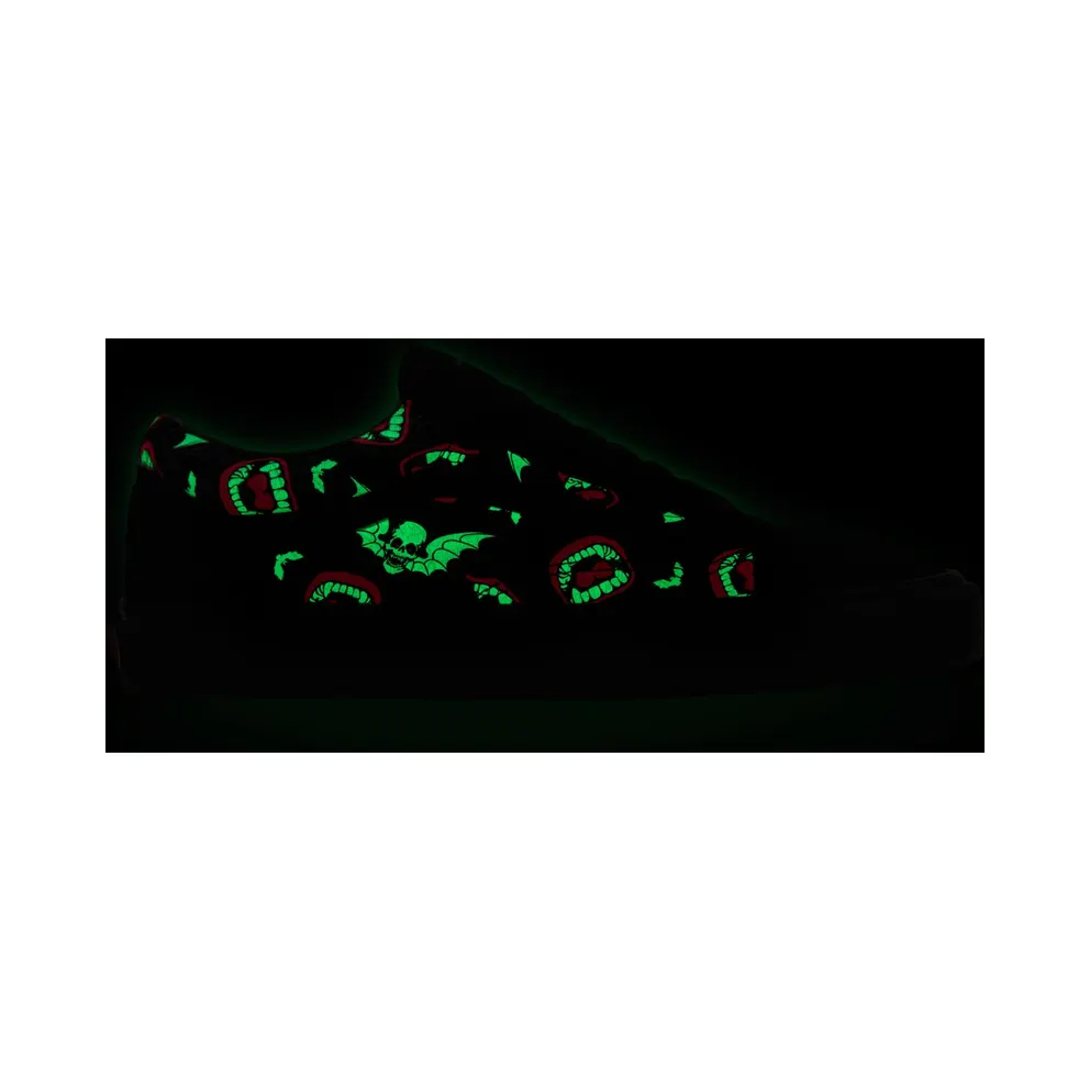 VANS Glow Frights Old Skool Shoes Black (VN0A5KRF8MG)
