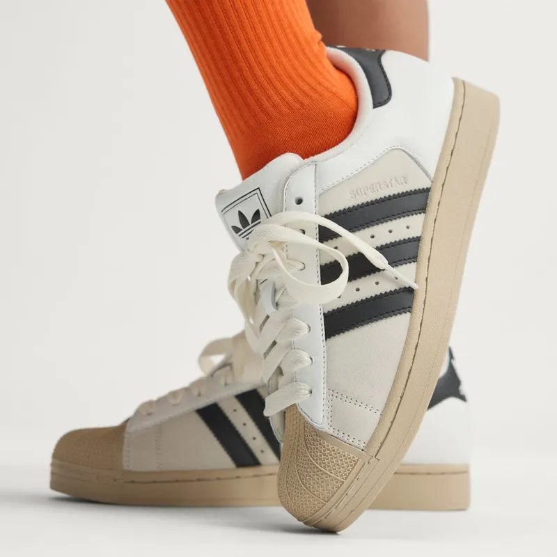 Adidas SUPERSTAR II Core White / Core Black / Khaki Three (KJ9947)