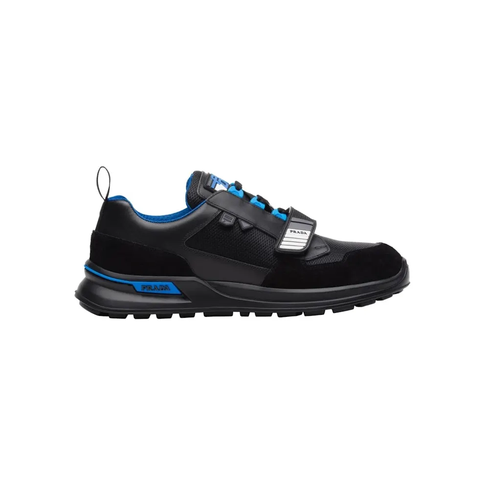 Prada Mechano Leather Black Blue (2EG266_3V71_F0D8J)
