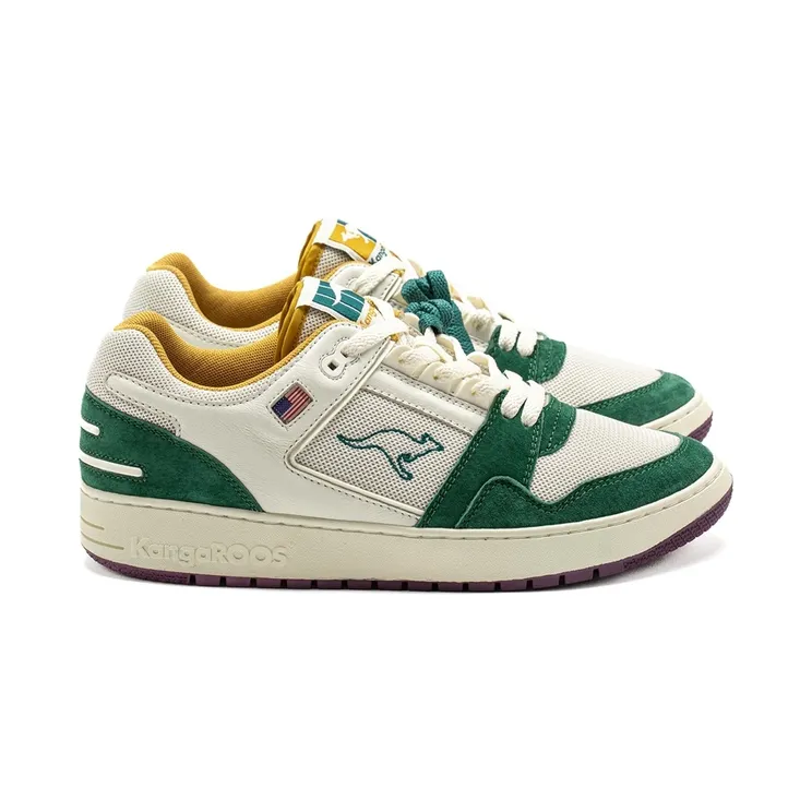 Kangaroos HOT SHOT LO Varsity evergeen / cream (602007-000-8602)