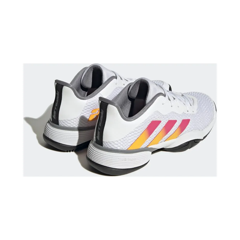 adidas Barricade Tennis Shoes Cloud White / Solar Gold / Lucid Fuchsia (HP9697)