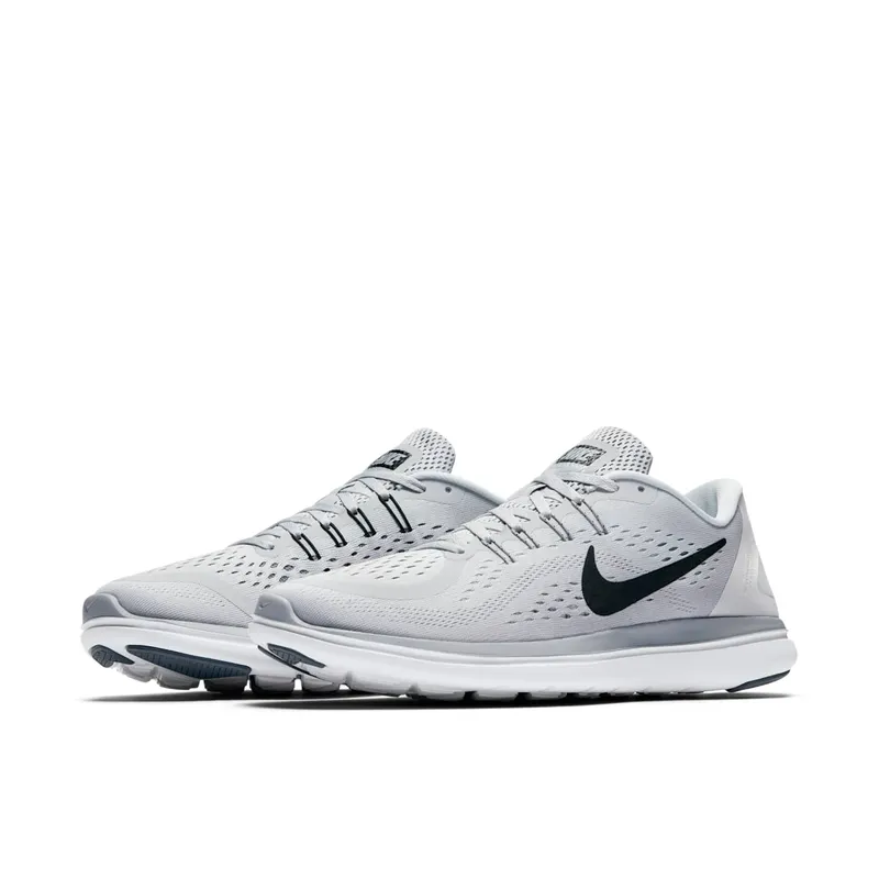 Nike Flex 2017 Rn Pure Platinum/Black-Wolf Grey Pure Platinum/Black-Wolf Grey (898457-002)